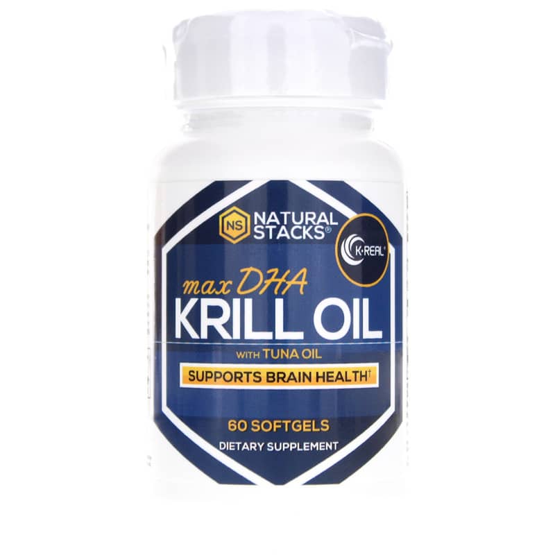 Natural Stacks Krill Oil Softgels 60 Softgels