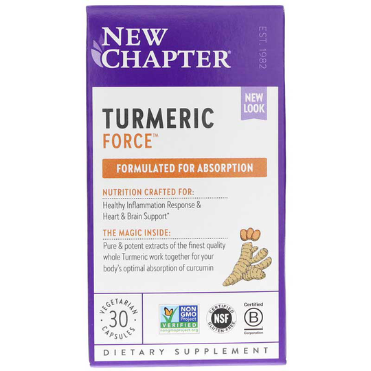 New Chapter Turmeric Force 30 Veg Capsules
