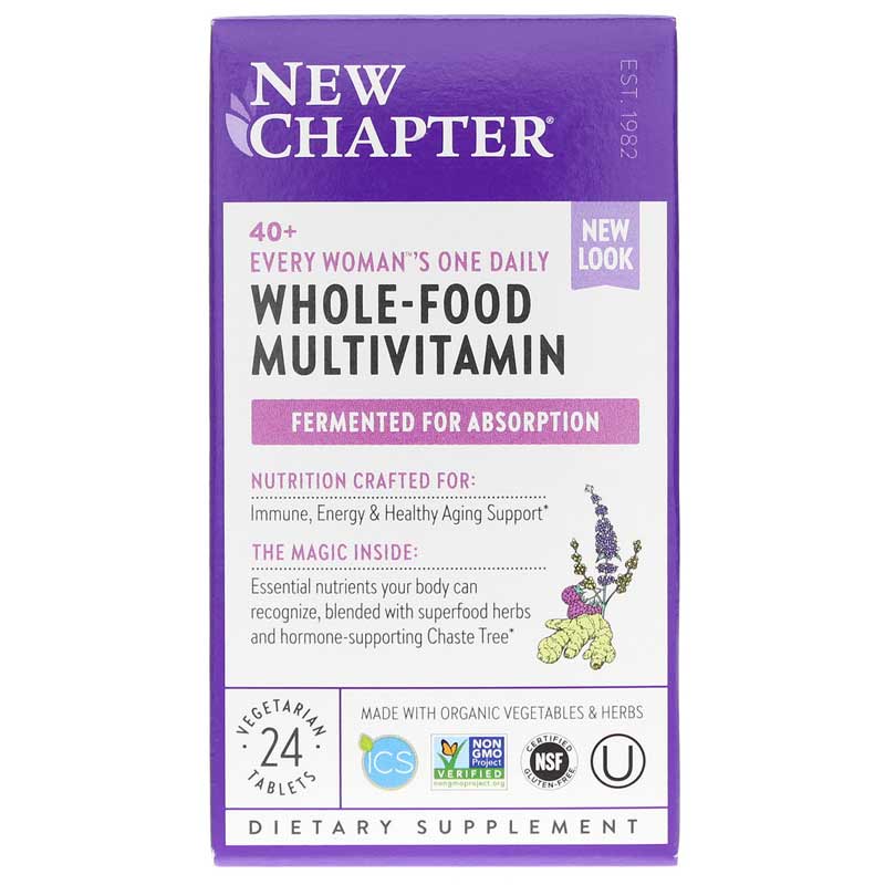 New Chapter Every Womans One Daily Multi 40+ 24 Tablets