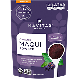 Organic Maqui Powder - Tart Berry Antioxidant Support (17 Servings)