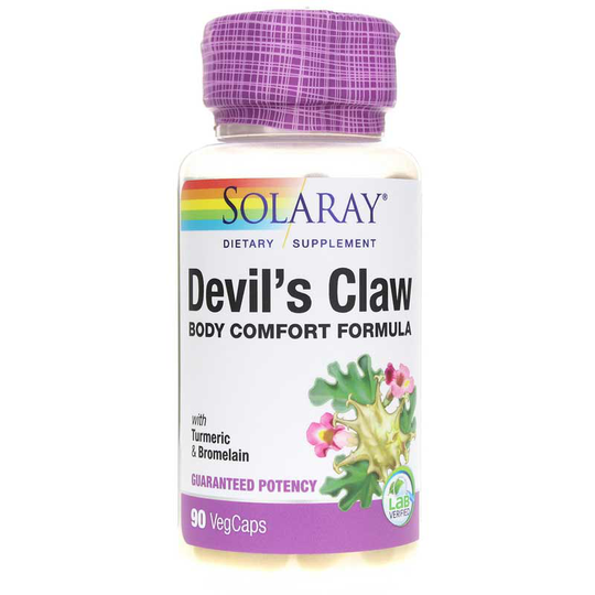 Solaray Devil's Claw, Special Formula 90 Veg Capsules