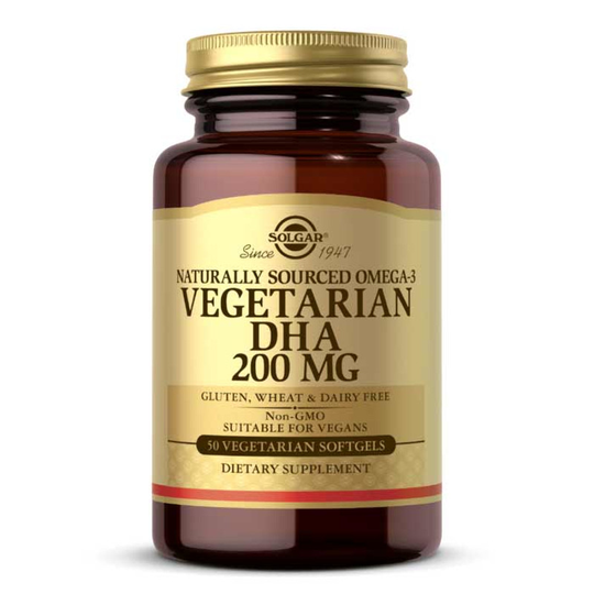 Solgar Omega-3-Vegetarian Dha-200 Mg 50 Veg Softgels