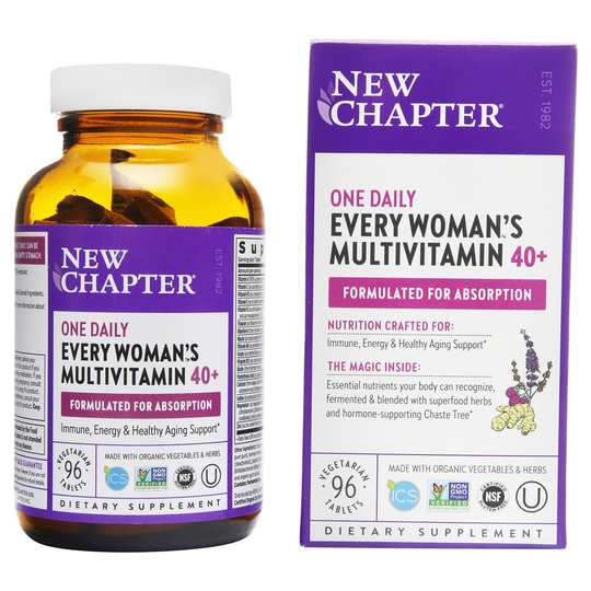 New Chapter - One Daily Every Woman's Multivitamin 40 - 96 Vegetarian Tablets