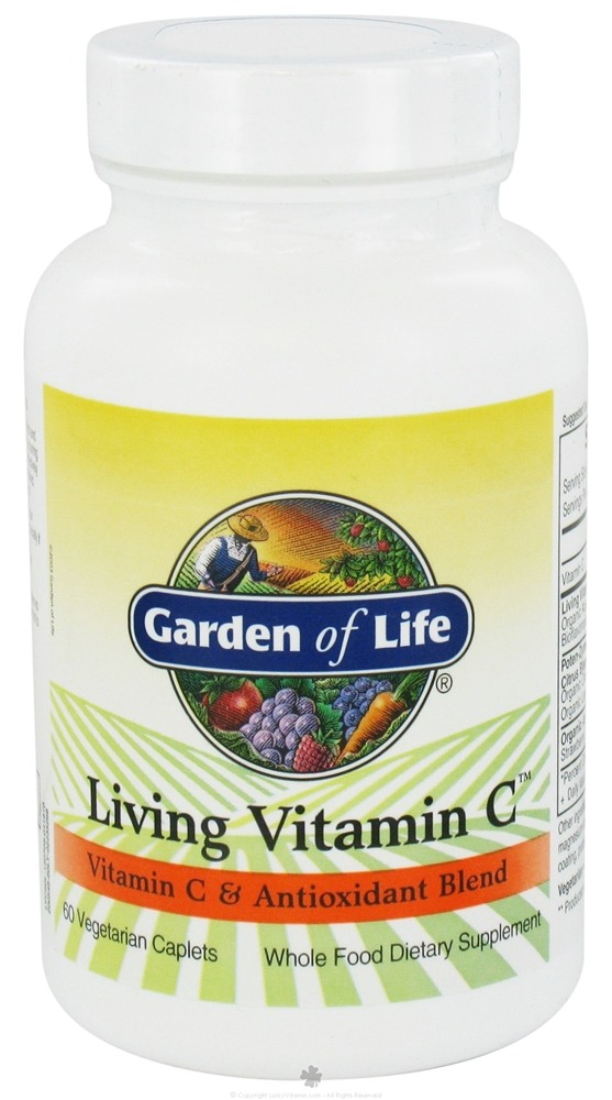 Garden of Life - Living Vitamin C - 60 Caplets