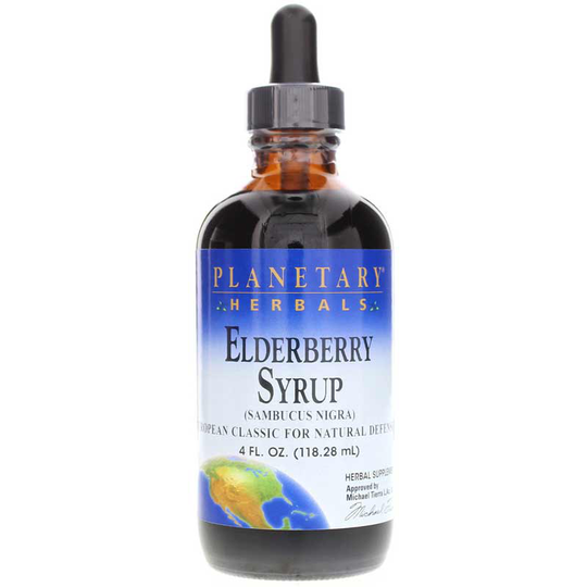 Planetary Herbals Elderberry Syrup 4 Oz