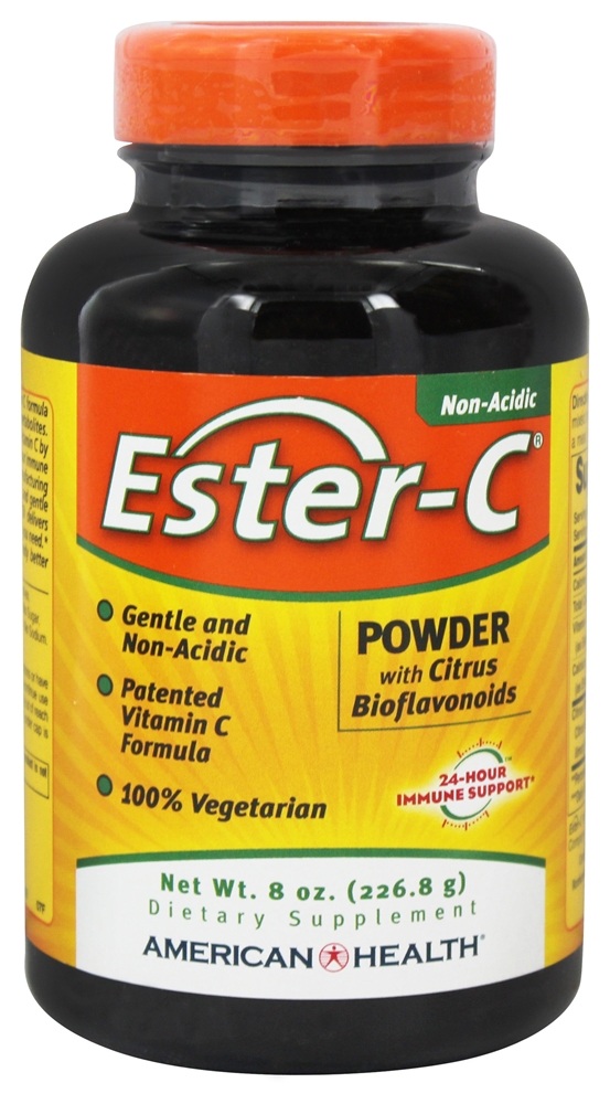 American Health - Ester-C Powder with Citrus Bioflavonoids 750 mg. - 8 oz.