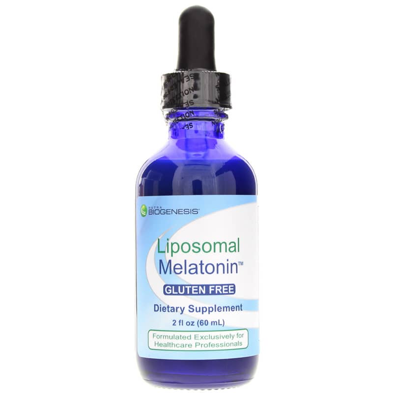 Nutra Biogenesis Liposomal Melatonin Drops in Natural Tropical Flavor 2 Oz