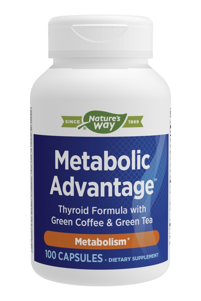 Nature's Way - Metabolic Advantage Thyroid Formula - 100 Capsules
