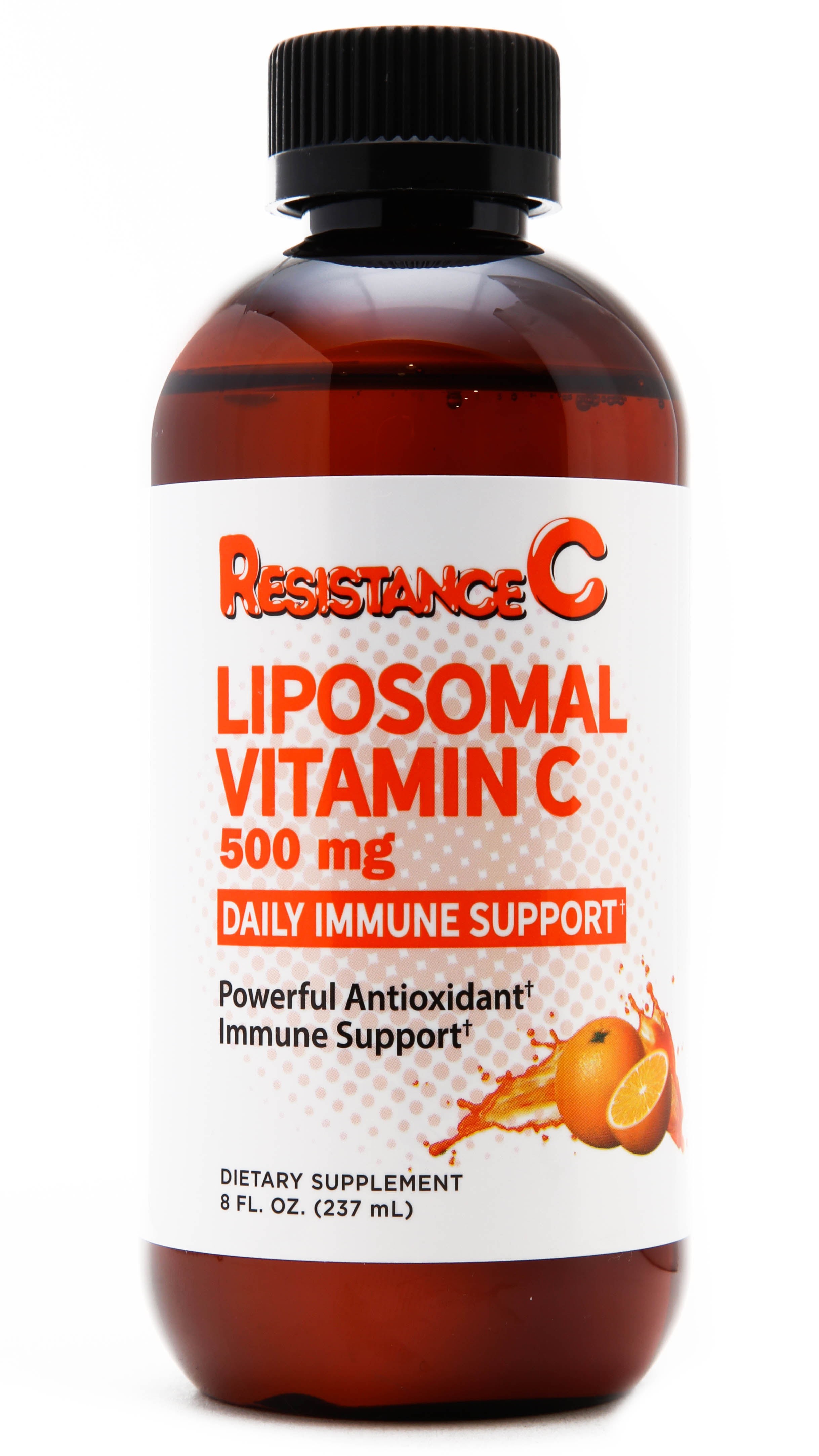 Resistance C - Liposomal Vitamin C Daily Immune Support Liquid Orange 500 mg. - 8 fl. oz.