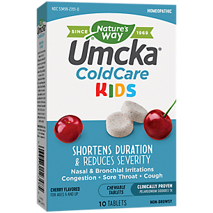 Children's Umcka Cold Care - Non-Drowsy - Cherry (10 Chewable Tablets)