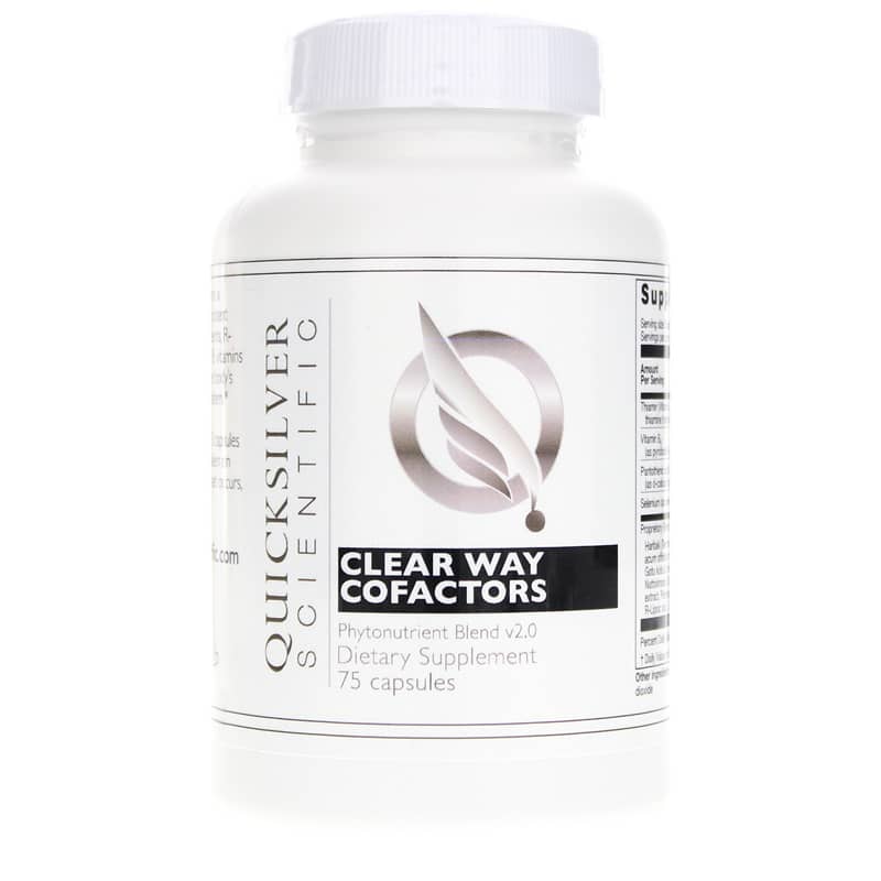 Quicksilver Scientific Clear Way Cofactors 75 Capsules