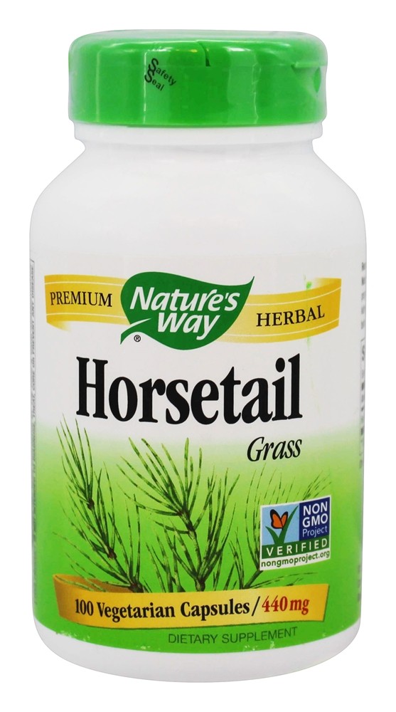 Nature's Way - Horsetail Grass 440 mg. - 100 Vegetarian Capsules