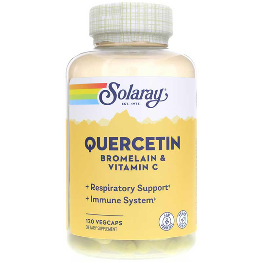Solaray Quercetin, Bromelain & Vitamin C, 120 Veg Capsules