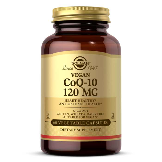 Solgar CoQ-10 120 Mg Vegan 60 Veg Capsules
