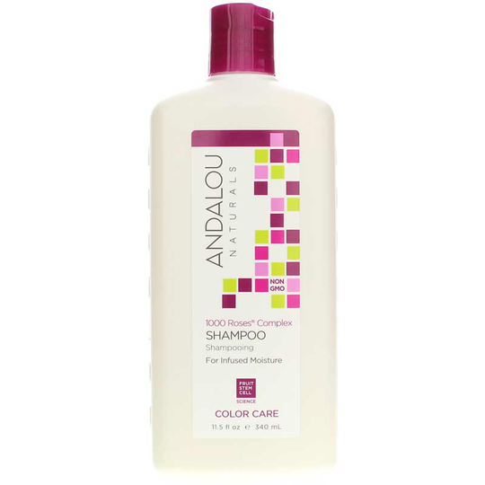 Andalou Naturals 1000 Roses Complex Color Care Shampoo 11.5 Oz