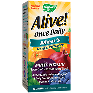 Alive! Once Daily Men's Multivitamin - Ultra Potency (30 Tablets)