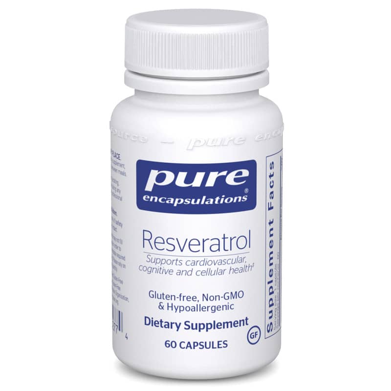 Pure Encapsulations Resveratrol 60 Capsules