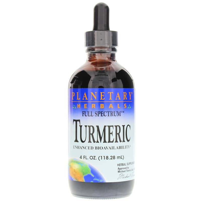 Planetary Herbals Turmeric Liquid Full Spectrum 4 Oz