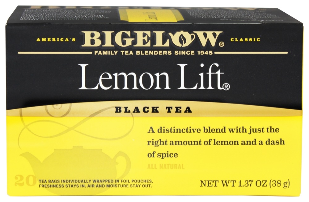 Bigelow Tea - Black Tea Lemon Lift - 20 Tea Bags