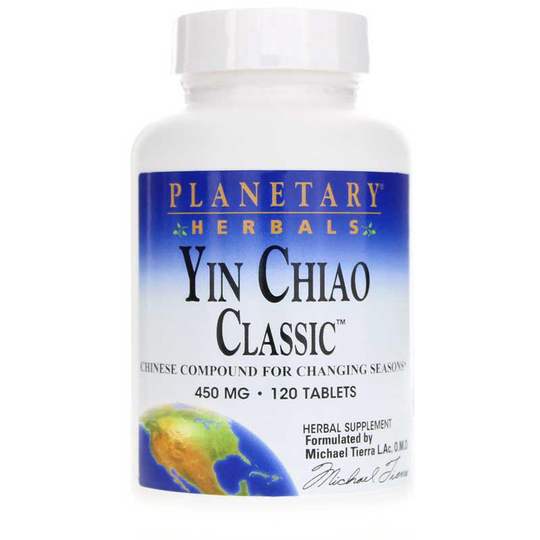 Planetary Herbals Yin Chiao Classic 120 Tablets