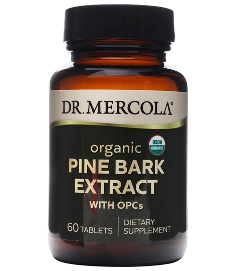 Dr. Mercola - Organic Pine Bark Extract with OPCs - 60 Tablets