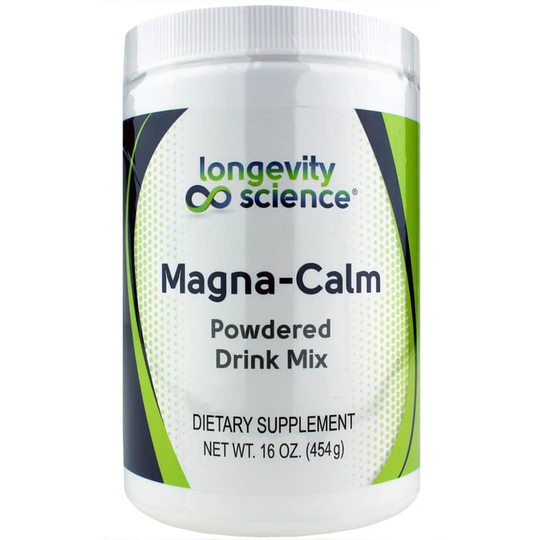 Longevity Science Magna Calm Powdered Drink Mix 16 Oz