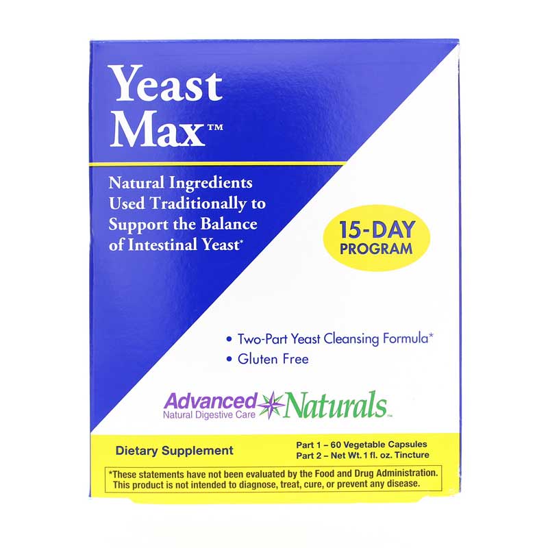 Advanced Naturals Yeast Max 15-Day Program 2 Piece(s)