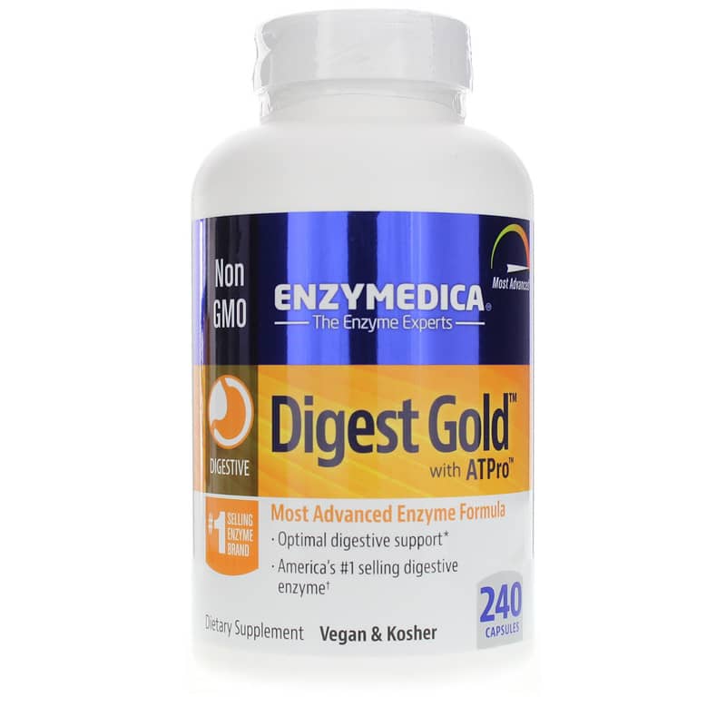 Enzymedica Digest Gold with ATPro 240 Capsules