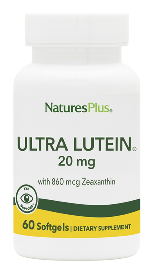 Natures Plus - Ultra Lutein Maximun Strength 20 mg. - 60 Softgels