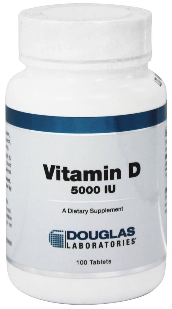 Douglas Laboratories - Vitamin D 5000 IU - 100 Tablets