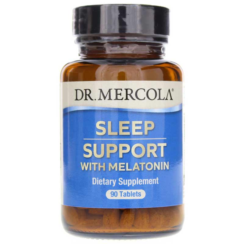 Dr. Mercola Sleep Support with Melatonin 90 Tablets