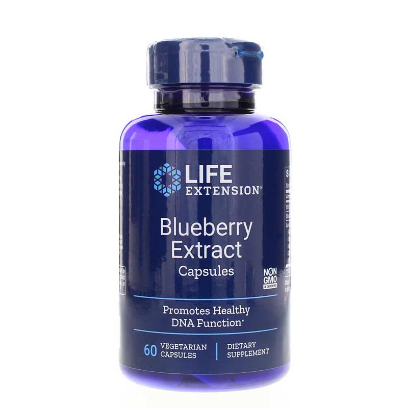 Life Extension Blueberry Extract 60 Veg Capsules