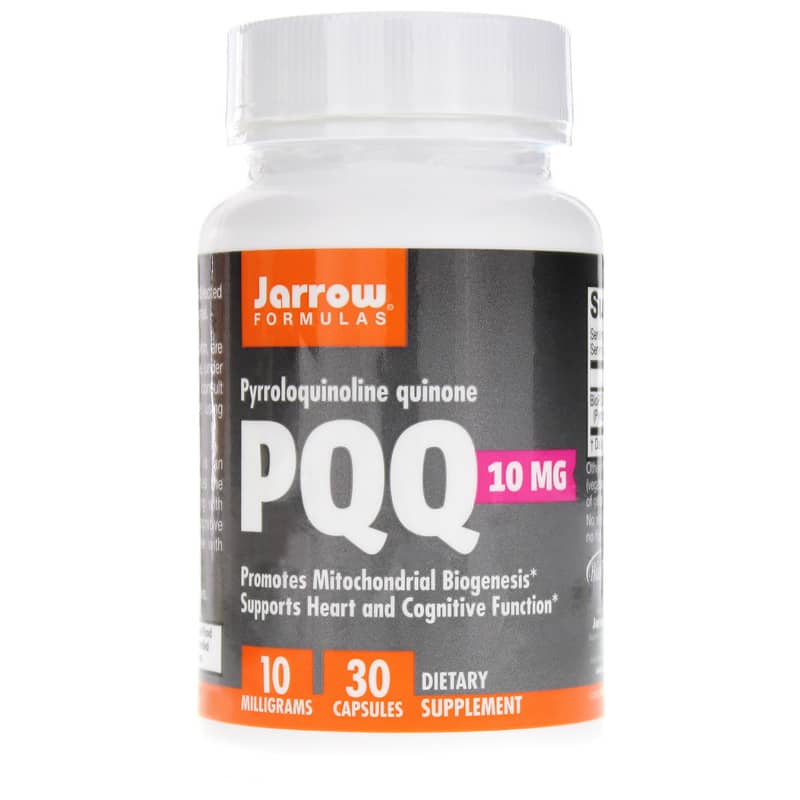 Jarrow Formulas PQQ Pyrroloquinoline quinone 10 Mg 30 Capsules