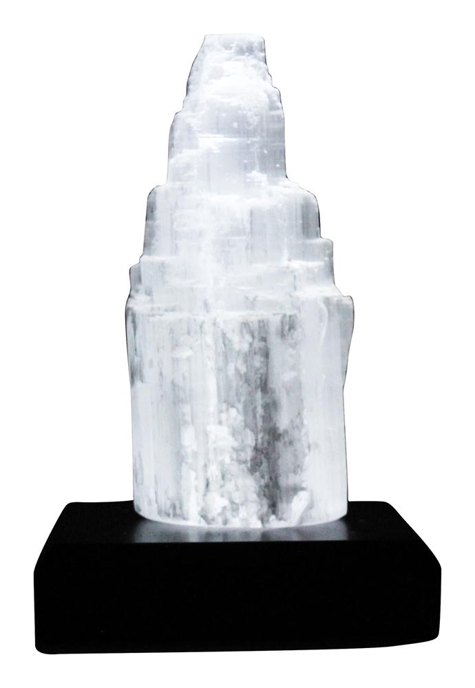 Aloha Bay - Chakra Crystal Selenite Lamp - 1.4 lbs.