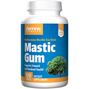 Mastic Gum - Mediterranean Mastiha Tree Resin that Supports Stomach & Duodenal Health - 500 MG (120 Tablets)