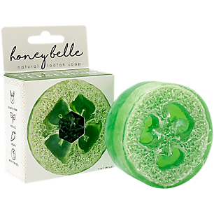 Natural Loofah Soap - Eucalyptus Peppermint (1 Bar)