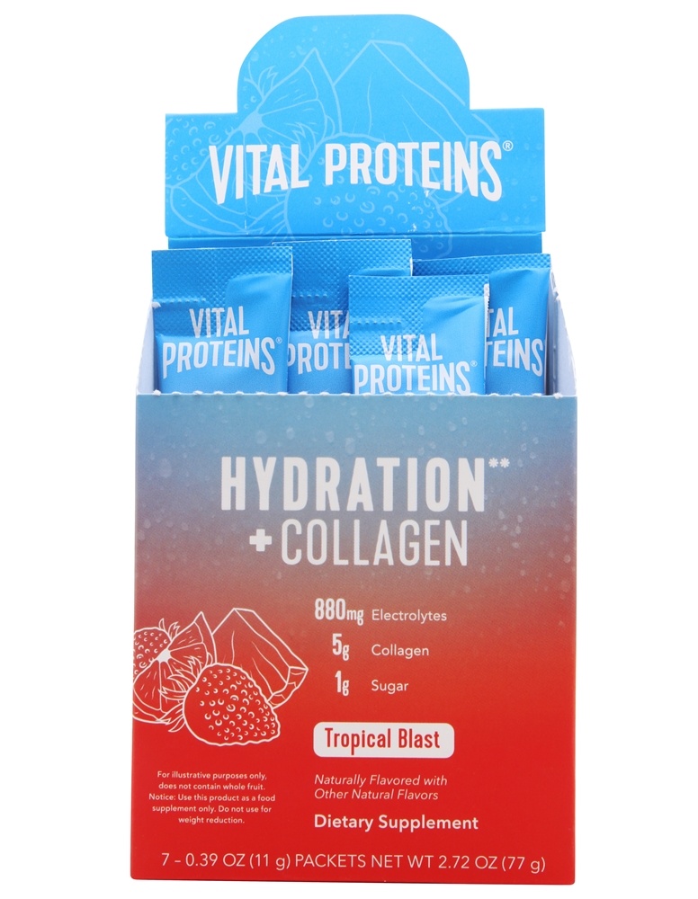 Vital Proteins - Hydration Collagen Tropical Blast - 7 Packet(s)