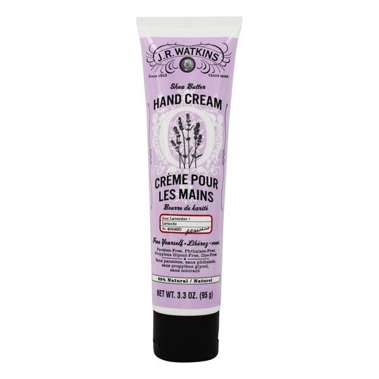 JR Watkins - 99 Natural Hand Cream Lavender - 3.3 oz.