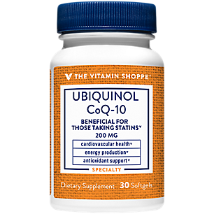 Ubiquinol CoQ-10- Helps Energy Production, Supports Cellular & Cardiovascular Health - 200 MG (30 Softgels)