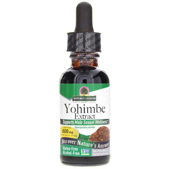 Natures Answer Yohimbe Extract Alcohol-Free 1 Oz