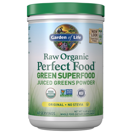 Garden of Life - Perfect Food Raw Organic Green Super Food Original - 14.6 oz.