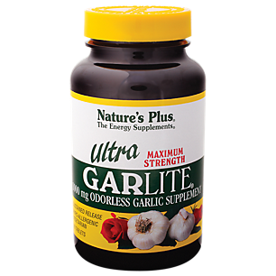 Ultra Garlite - Maximum Strength - 1,000 MG Odorless Garlic (90 Tablets)