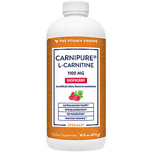 Carnipure L-Carnitine Amino Acid - 1,100 MG - Raspberry (16 Fluid Ounces)