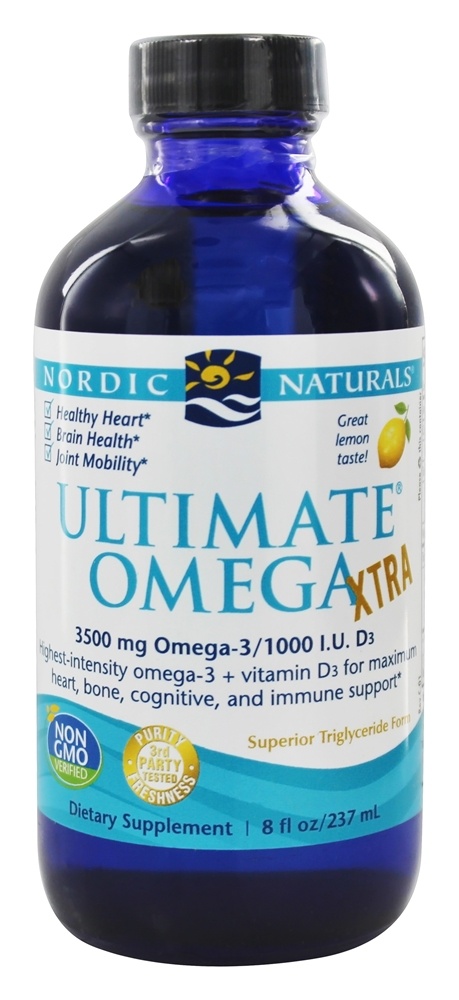 Nordic Naturals - Ultimate Omega Xtra Lemon 3500 mg. - 8 fl. oz.
