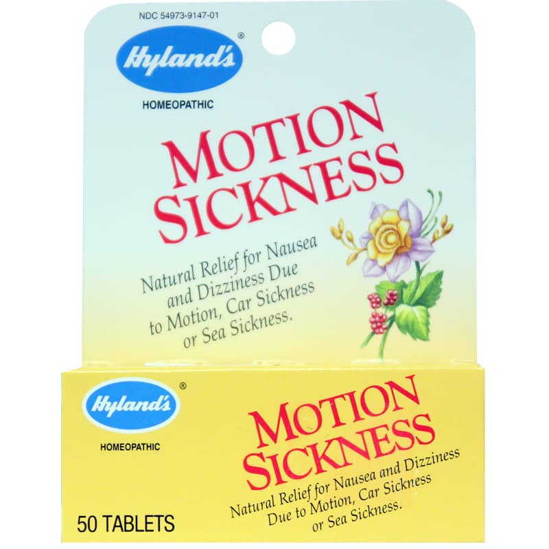Hylands Motion Sickness 50 Tablets
