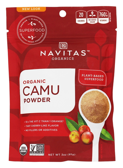 Navitas Organics - Raw Camu Camu Powder Rainforest Superfruit - 3 oz.