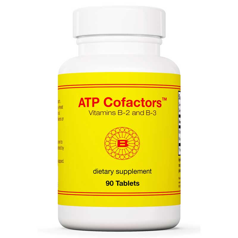 Optimox ATP Cofactors Vitamins B2 B3 90 Tablets