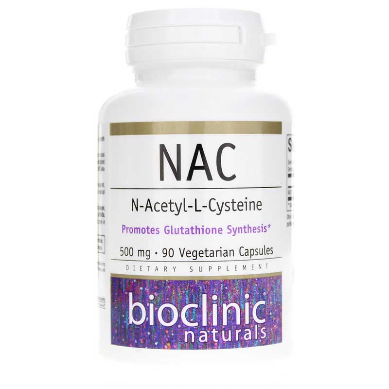 Bioclinic Naturals NAC 500 Mg 90 Veg Capsules