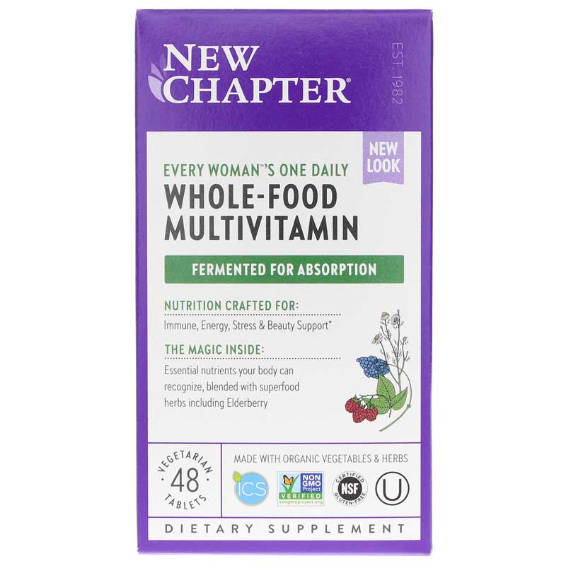 New Chapter Every Womans One Daily Multi 48 Tablets