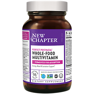 Organic Perfect Postnatal Multivitamin - Whole-Food Nutrients for Energy, Mood & Lactation Support (96 Tablets)